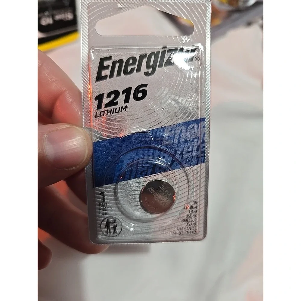 Brand New Energizer 1216 Batteries 3V Lithium   Exp -3/2031